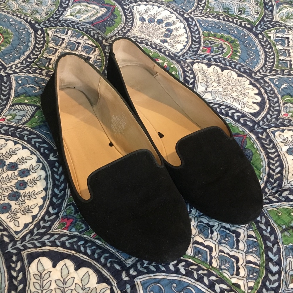 Black Suede Loafers